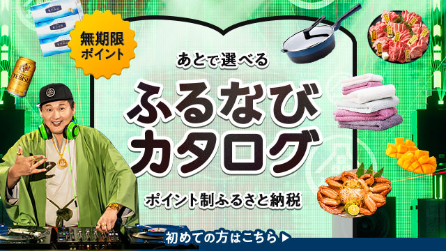 あとで選べるふるなびカタログ ポイント制ふるさと納税 初めての方はこちら